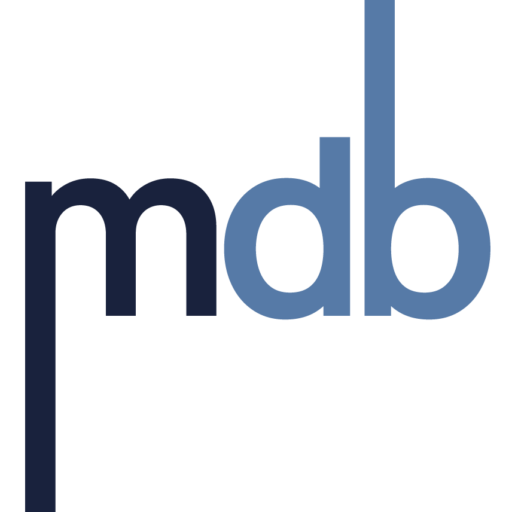 mdb iniziali del logo di matteo defilippi bocca